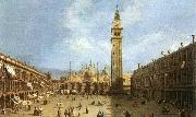 Canaletto Piazza San Marco oil