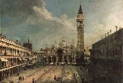 Canaletto Piazza San Marco oil on canvas