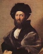 Raphael Count Baldassare Castiglione oil on canvas