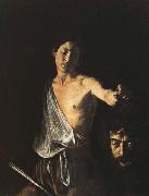 Caravaggio David with the Head of Goliath china oil painting reproduction