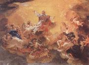 Baciccio The Apotheosis of  St Ignatius oil