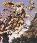 Domenichino The Assumption of Mary Magdalen into Heaven oil