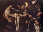 GUERCINO return of the prodigal son oil