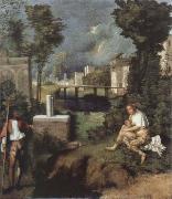 Giorgione the tempest china oil painting reproduction