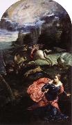 Tintoretto st.george and the dragon china oil painting reproduction