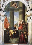 Titian Our Lady of the Pesaro family oil on canvas