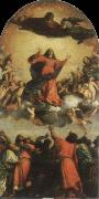 Titian assumption of the virgin oil