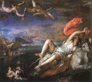 Titian the rape of europa oil on canvas