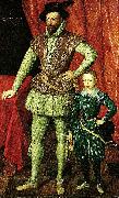 Anonymous sir walter raleigh and his son oil painting picture wholesale