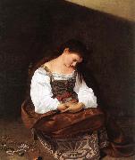 Caravaggio Magdalene china oil painting reproduction