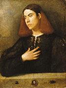 Giorgione The Budapest Portrait of a Young Man china oil painting reproduction