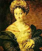 PARMIGIANINO turkish slave girl oil on canvas