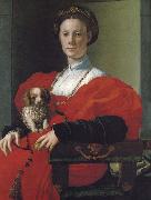 Pontormo Portrait lady oil