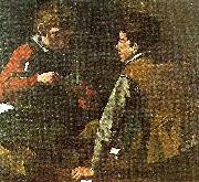 Caravaggio card-players, c oil on canvas