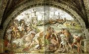 Raphael raphael in rome- in the service of the pope oil on canvas