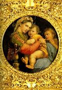 Raphael madonna della tenda oil on canvas