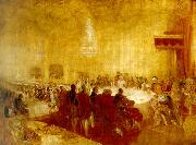 george iv at the provost's banquet, edinburgh J.M.W.Turner