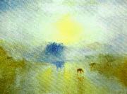 norham castle, sunrise J.M.W.Turner