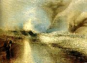 lights to warn steam-boats of shoalwater J.M.W.Turner