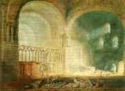 J.M.W.Turner trancept of ewenny priory oil on canvas