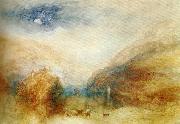 J.M.W.Turner the visit to the tomb oil on canvas