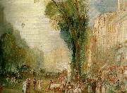 boulevard des italiens J.M.W.Turner