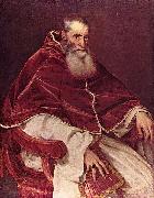 Titian Portrat Paul III. oil