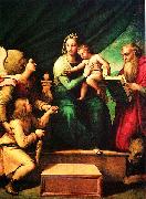 Raphael Madonna and the Fish oil on canvas