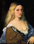 Titian Violante oil