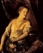 Titian Judith with the head of Holofernes oil on canvas