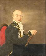 Anonymous Portrait of Joannes Siberg oil