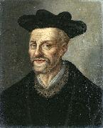 Anonymous Francois Rabelais oil