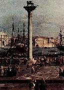 Canaletto La Piazzetta oil on canvas