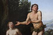 Domenichino Dieu reprimandant Adam et Eve oil painting picture wholesale