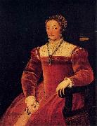 Titian Duchess of Urbino oil