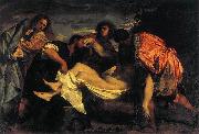 Titian The Entombment oil on canvas