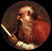 Titian St Jerome oil on canvas