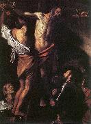 Caravaggio Crucifixion of Saint Andrew oil on canvas