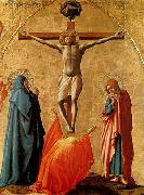 MASACCIO Crucifixion oil