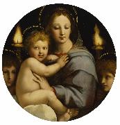 Raphael Madonna of the Candelabra oil on canvas