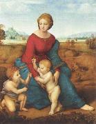 Raphael Madonna del Prato oil on canvas