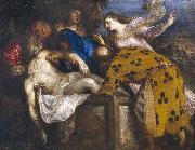 Titian The Burial of Christ oil