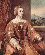 Titian Portrait of Isabella of Portugal oil