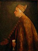 Titian Der Doge Niccolo Marcello aus der Sicht Tizians oil on canvas