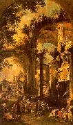 Canaletto An Allegorical Painting of the Tomb of Lord Somers china oil painting reproduction