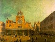 Canaletto San Giacomo di Rialto oil on canvas