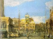 Canaletto Piazza San Marco- Looking North china oil painting reproduction