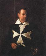 Caravaggio Portrait of a Knight of Malta china oil painting reproduction