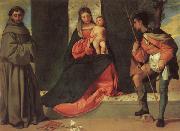 Giorgione Madonna and Child with SS.ANTHONY AND rOCK china oil painting reproduction