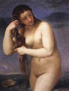 Titian Venus Anadyomenes china oil painting reproduction